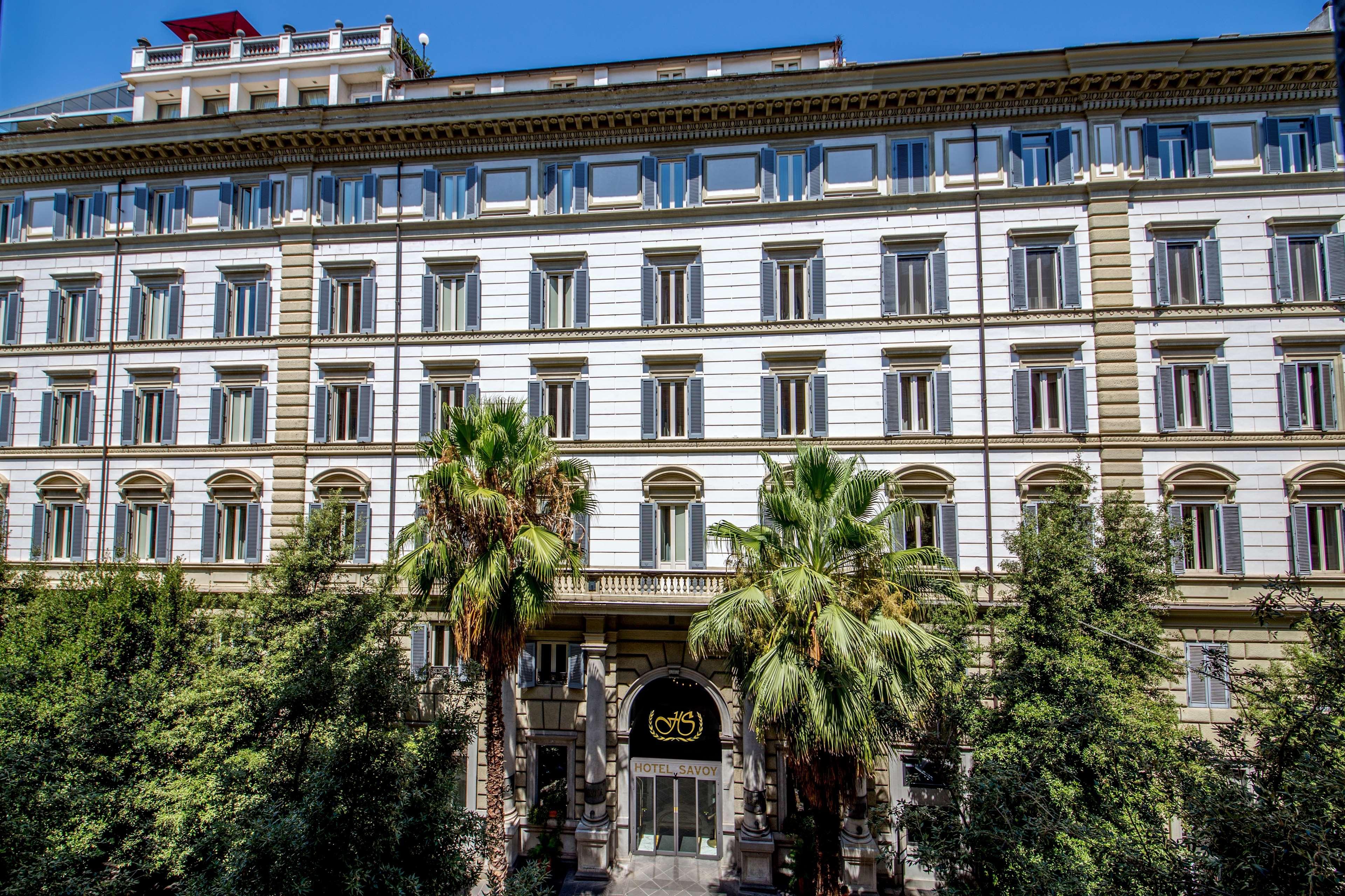 Hotel Savoy Rome Exterior photo